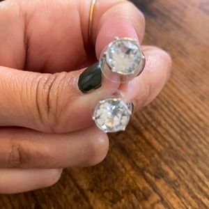 Swarovski stud earrings